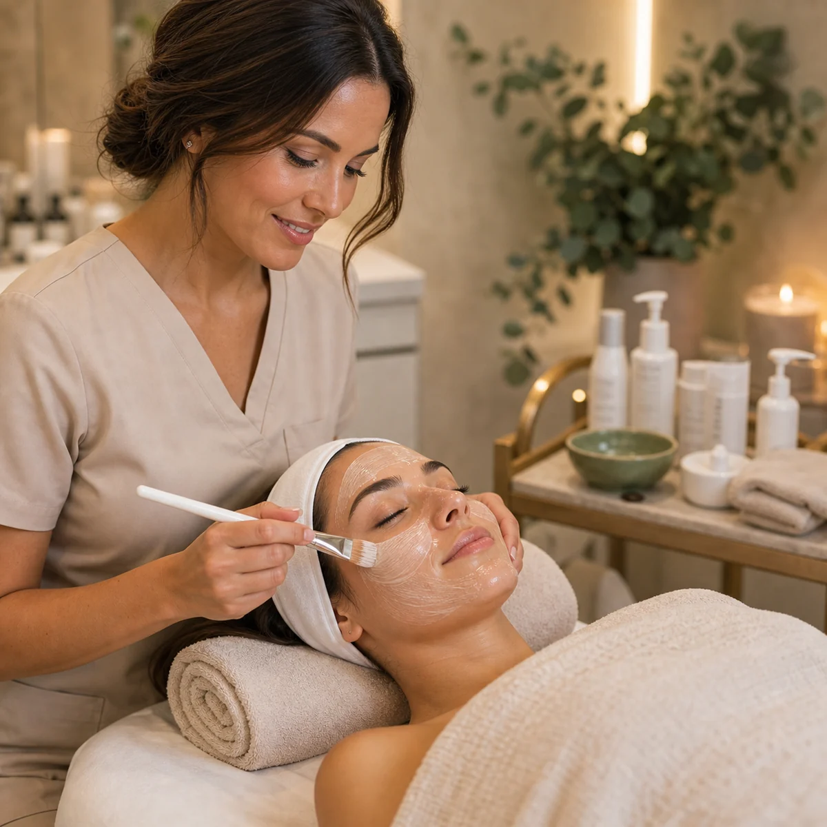PureGlow Med Spa example social media post