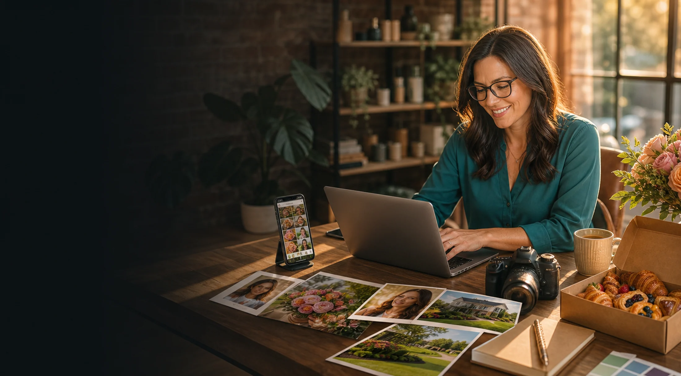 Social media advertising examples for small teams
