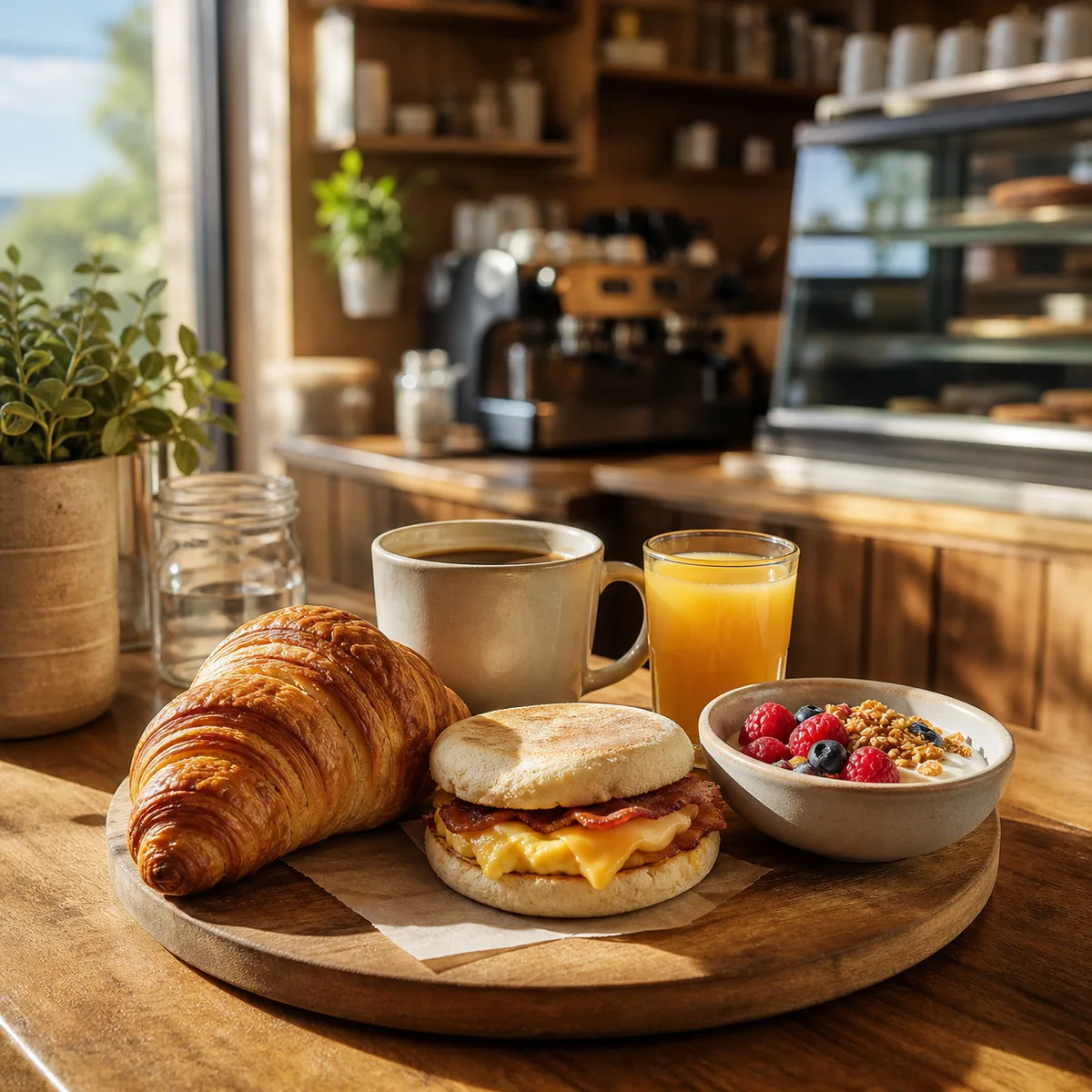 Maple Street Cafe example social media post