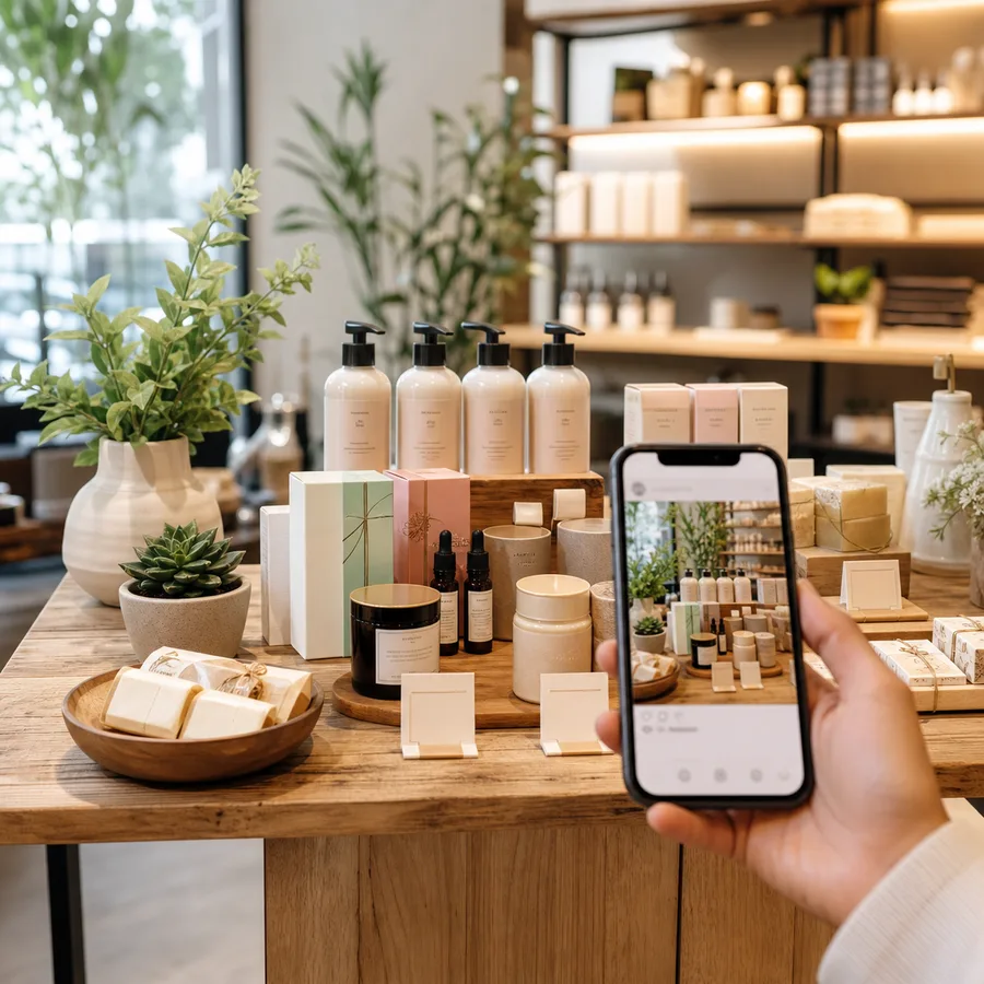 Cedar & Cloth example social media post